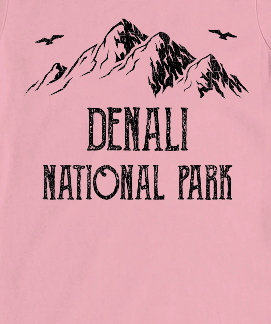 Womens Denali National Park Vintage Alaska Family Vacation T-Shirt, Kid T-Shirt and Women T-Shirt
