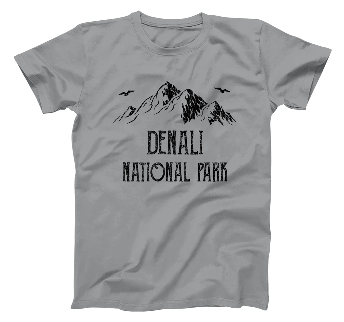 Womens Denali National Park Vintage Alaska Family Vacation T-Shirt, Kid T-Shirt and Women T-Shirt