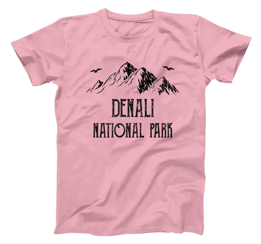 Womens Denali National Park Vintage Alaska Family Vacation T-Shirt, Kid T-Shirt and Women T-Shirt
