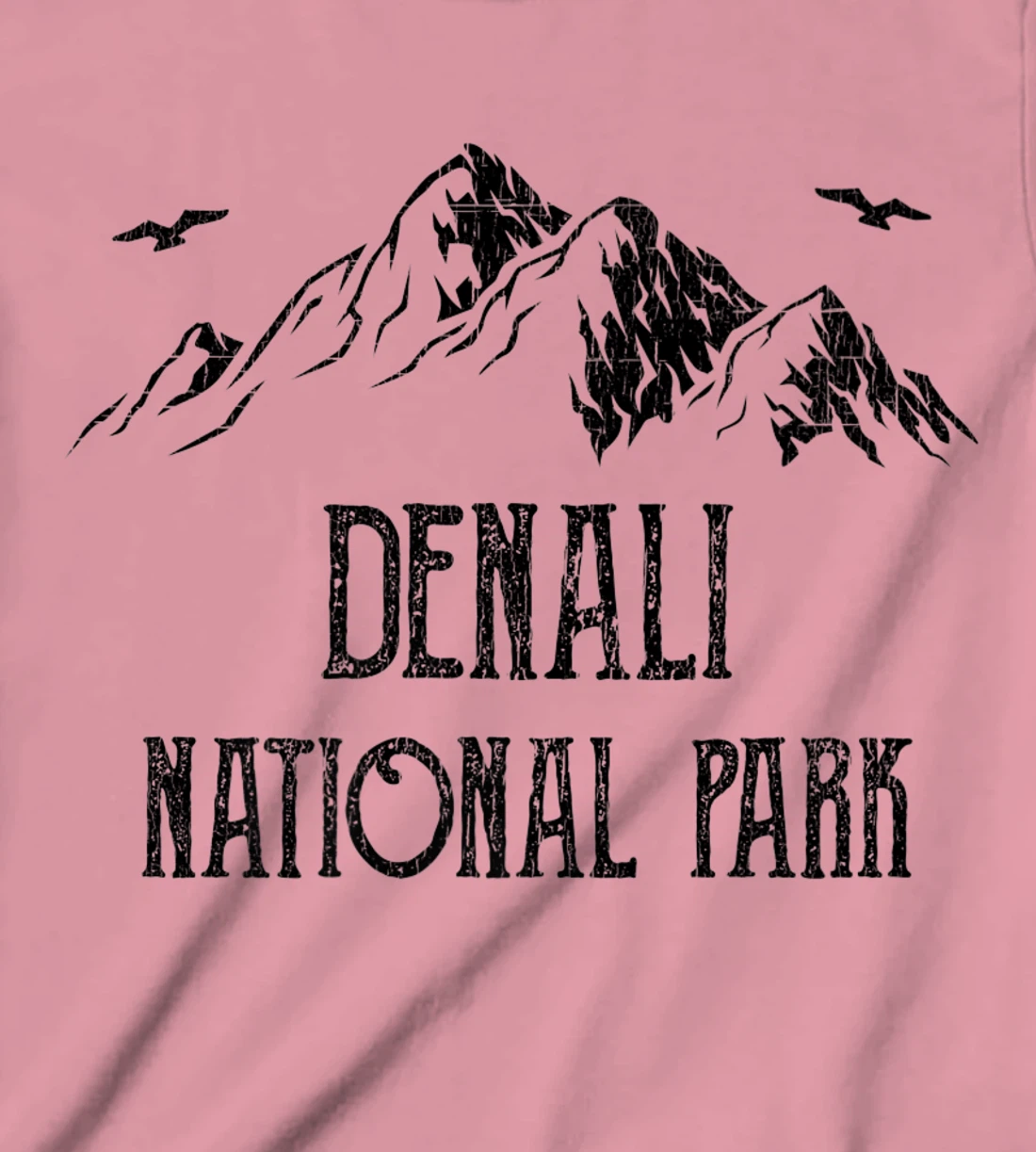 Womens Denali National Park Vintage Alaska Family Vacation T-Shirt, Kid T-Shirt and Women T-Shirt
