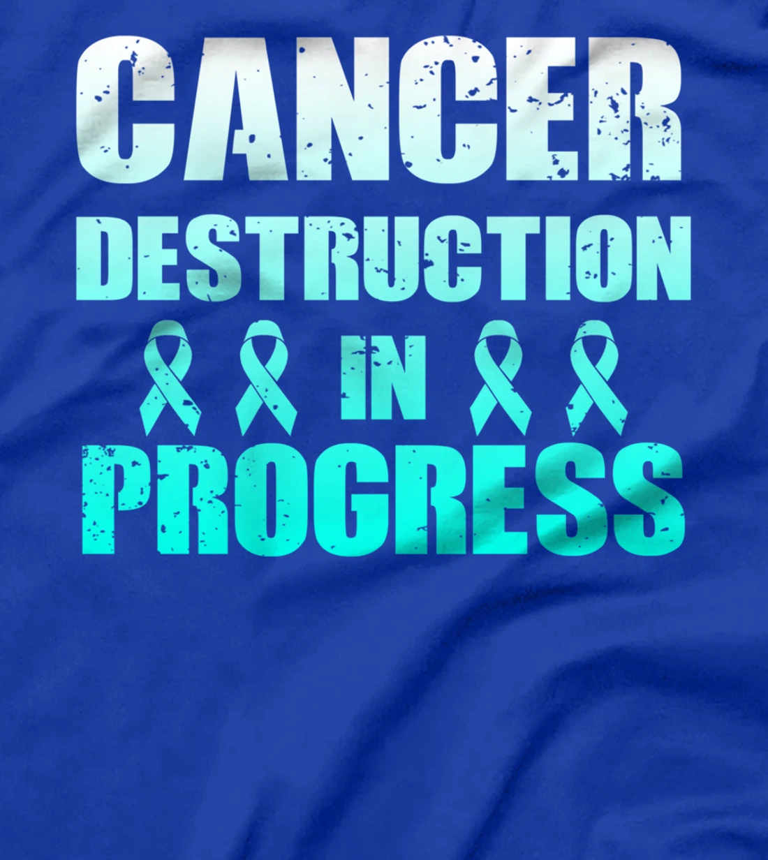 Cancer Destruction In Process Cancer Patient Survivor T-Shirt