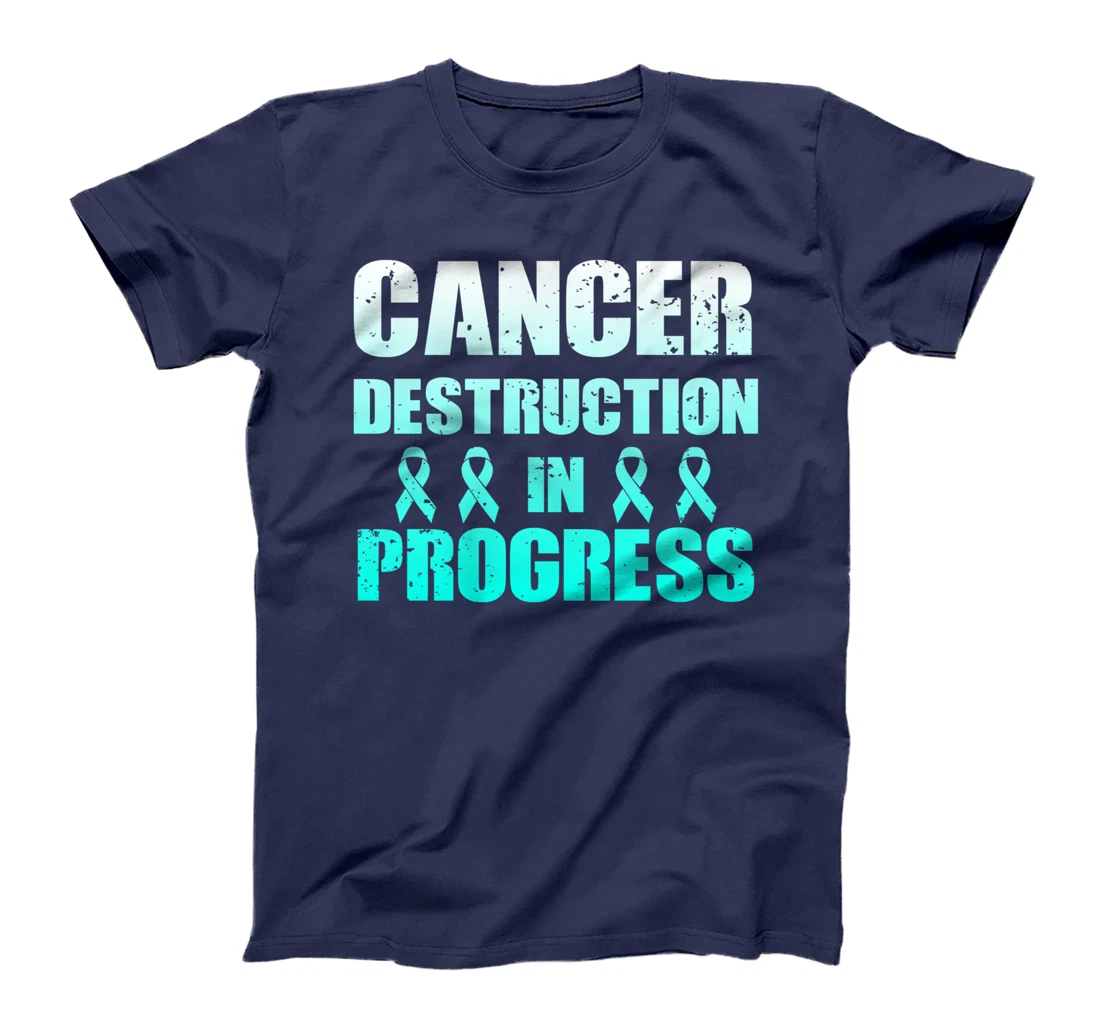 Cancer Destruction In Process Cancer Patient Survivor T-Shirt