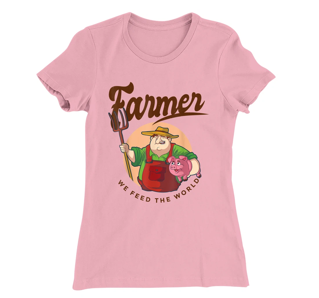 Womens Farmer - We feed the world T-Shirt, Women T-Shirt