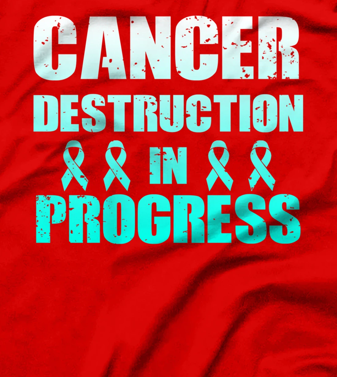 Cancer Destruction In Process Cancer Patient Survivor T-Shirt