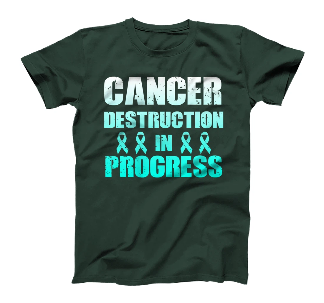 Cancer Destruction In Process Cancer Patient Survivor T-Shirt