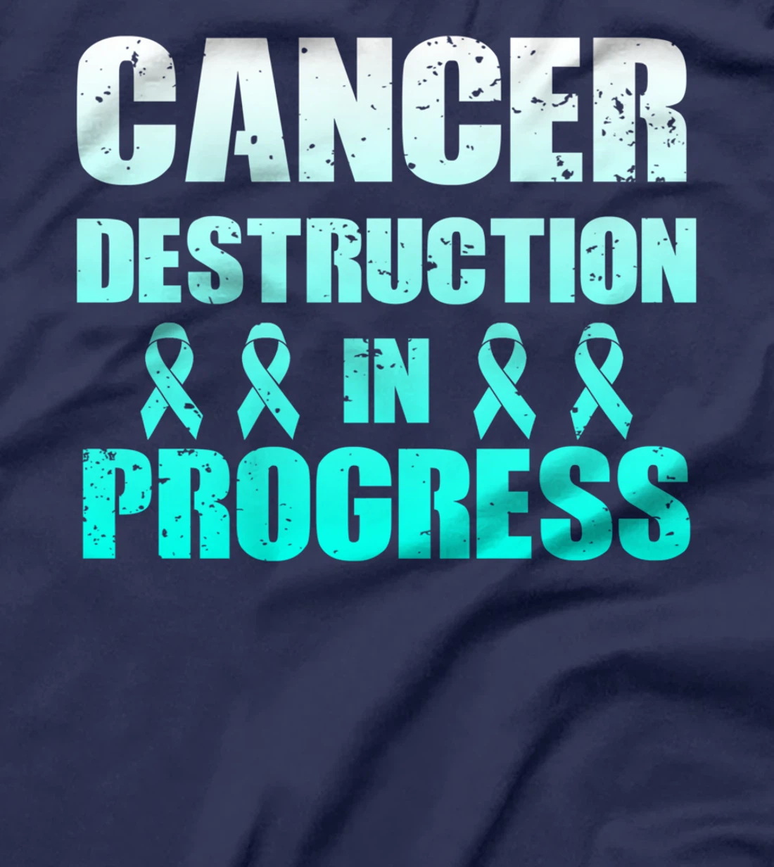 Cancer Destruction In Process Cancer Patient Survivor T-Shirt