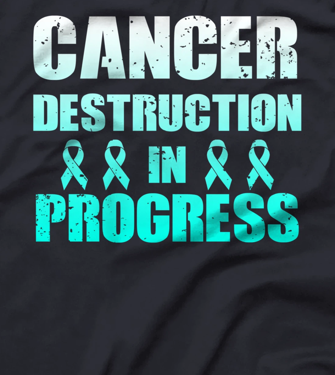 Cancer Destruction In Process Cancer Patient Survivor T-Shirt