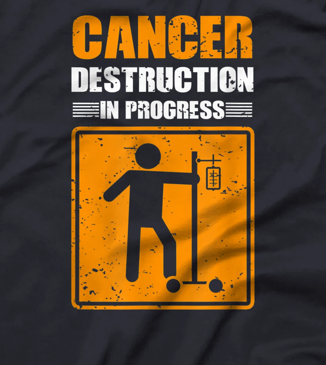 Cancer Destruction In Process Cancer Patient Warrior T-Shirt, Women T-Shirt