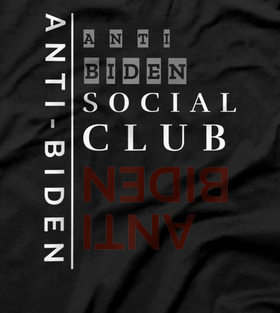 Anti-Biden Social Club T-Shirt, Women T-Shirt