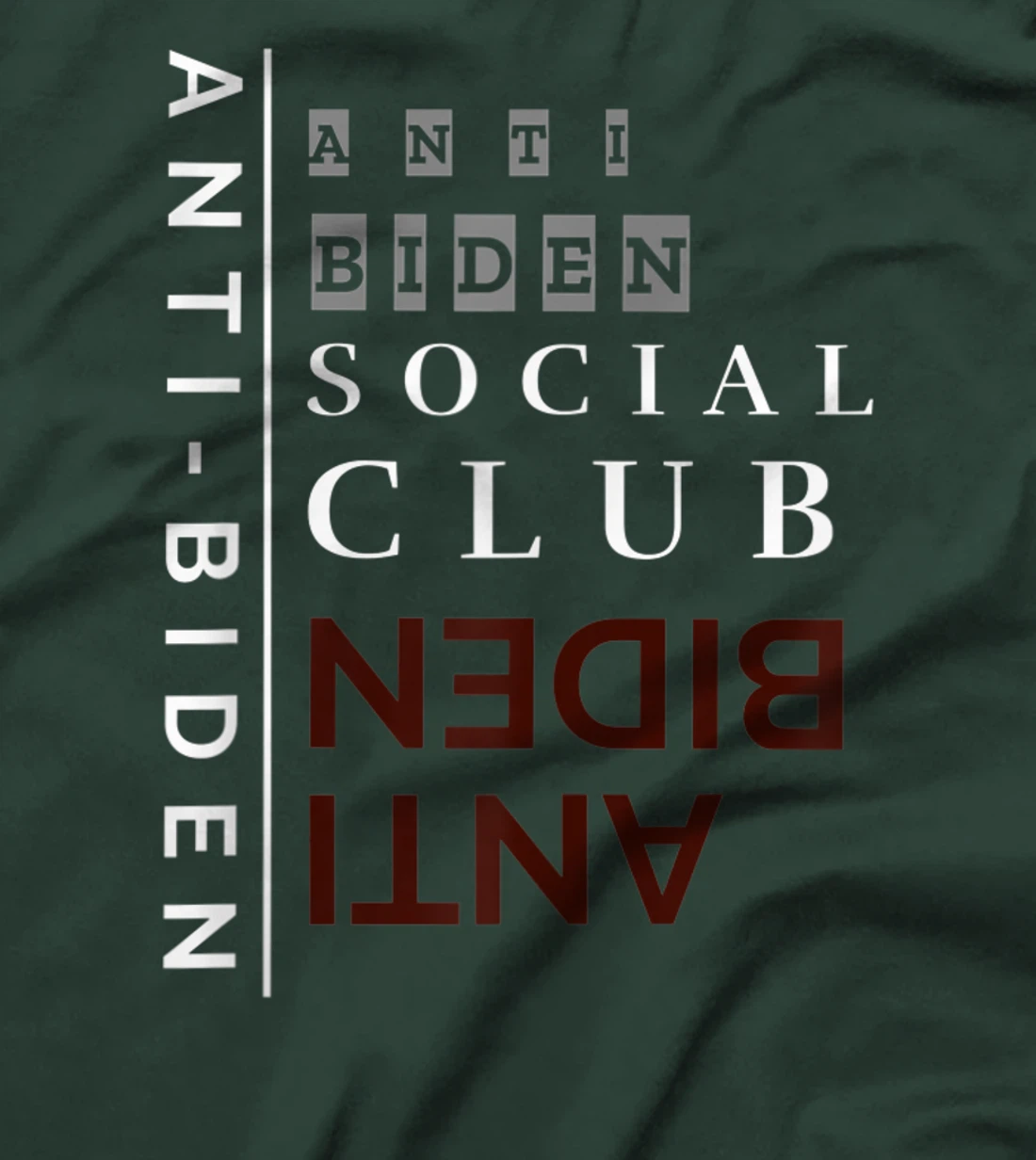 Anti-Biden Social Club T-Shirt, Women T-Shirt