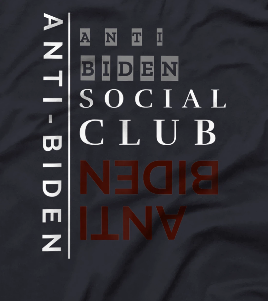 Anti-Biden Social Club T-Shirt, Women T-Shirt