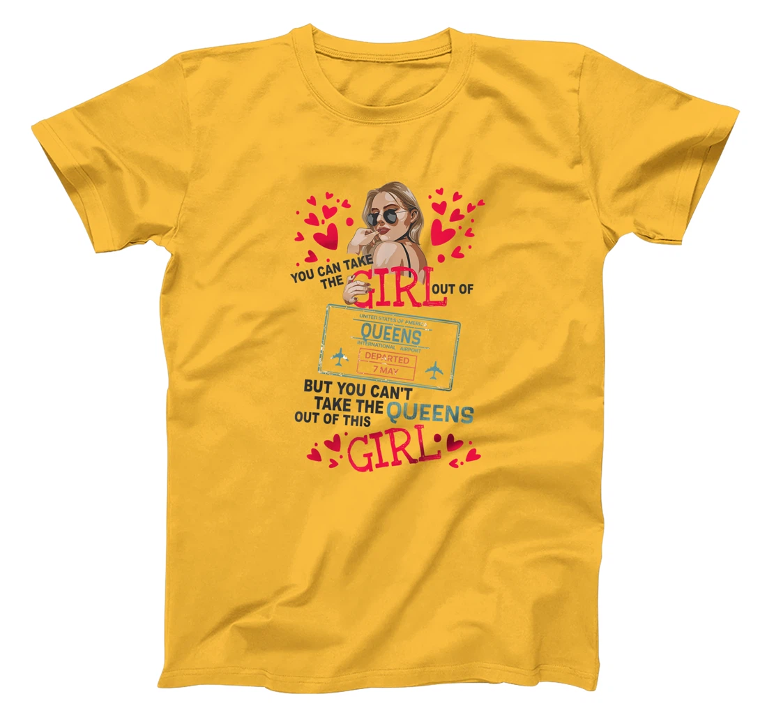 Womens Proud Queens Girl - Travel Queen From Queens New York T-Shirt, Kid T-Shirt and Women T-Shirt