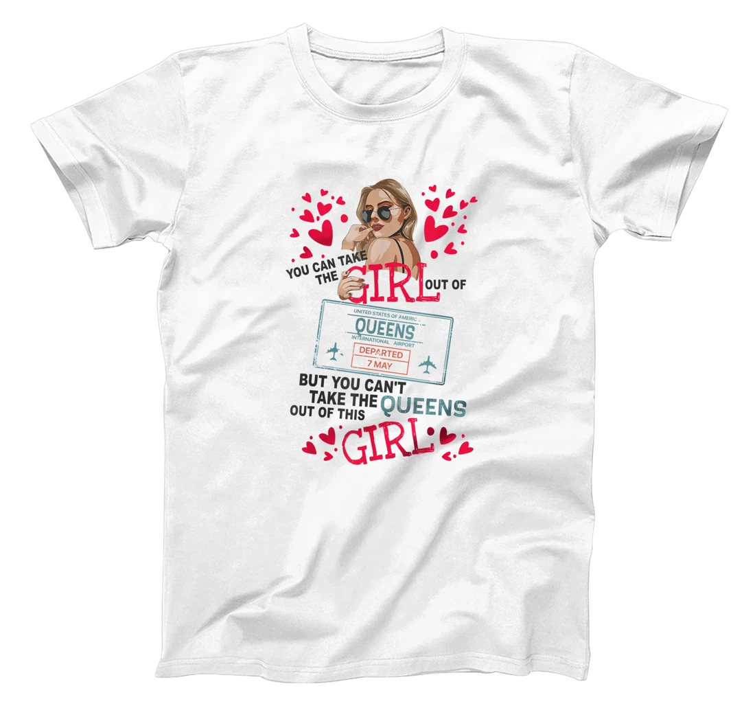 Womens Proud Queens Girl - Travel Queen From Queens New York T-Shirt, Kid T-Shirt and Women T-Shirt