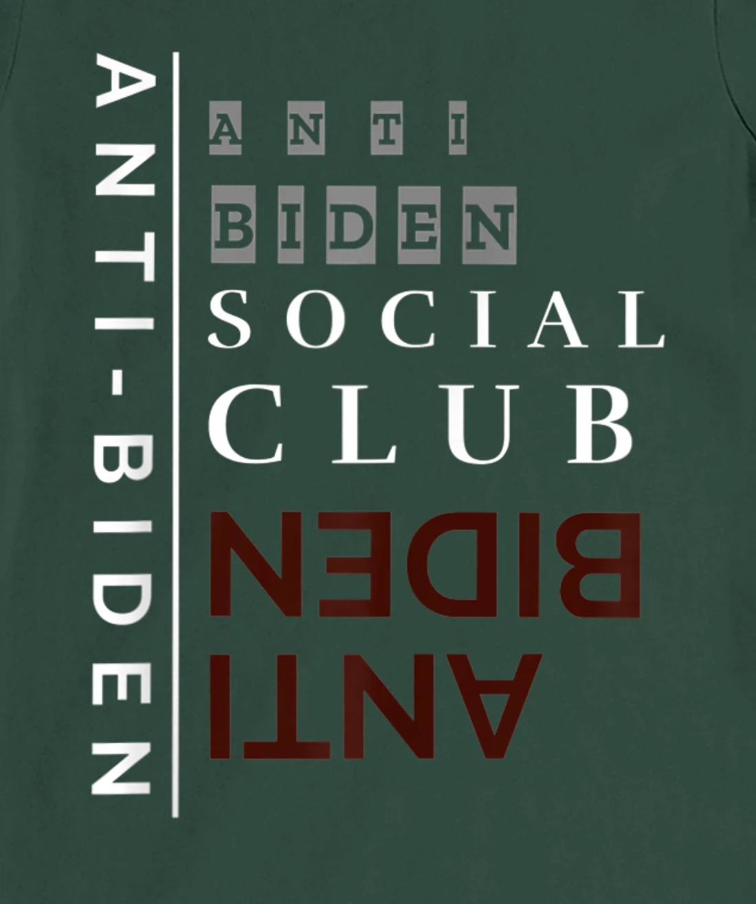 Anti-Biden Social Club T-Shirt, Women T-Shirt