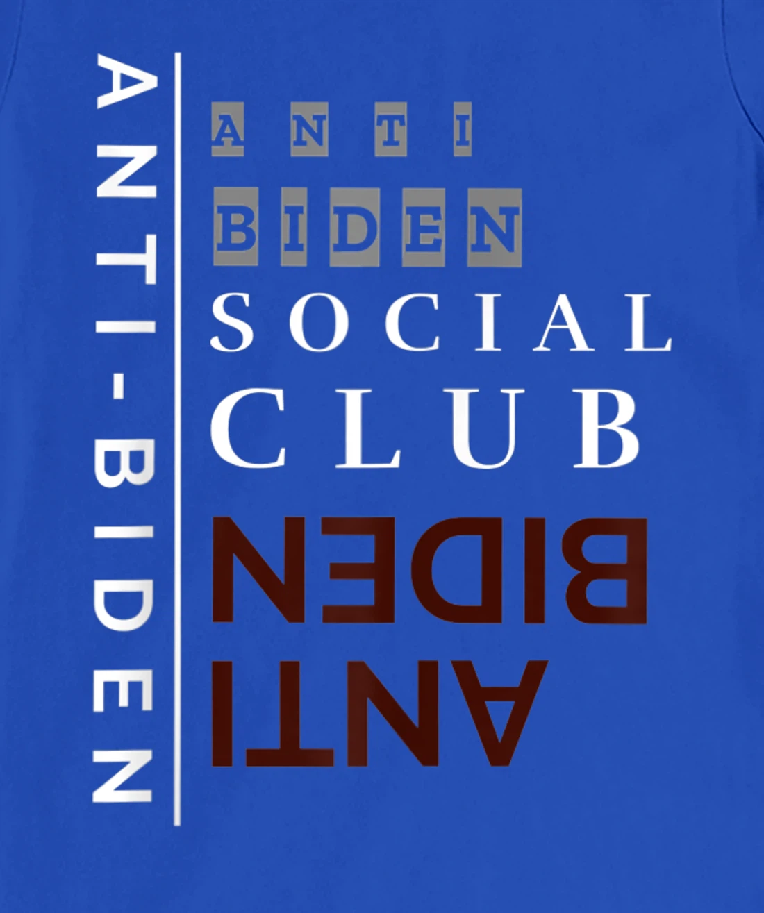 Anti-Biden Social Club T-Shirt, Women T-Shirt