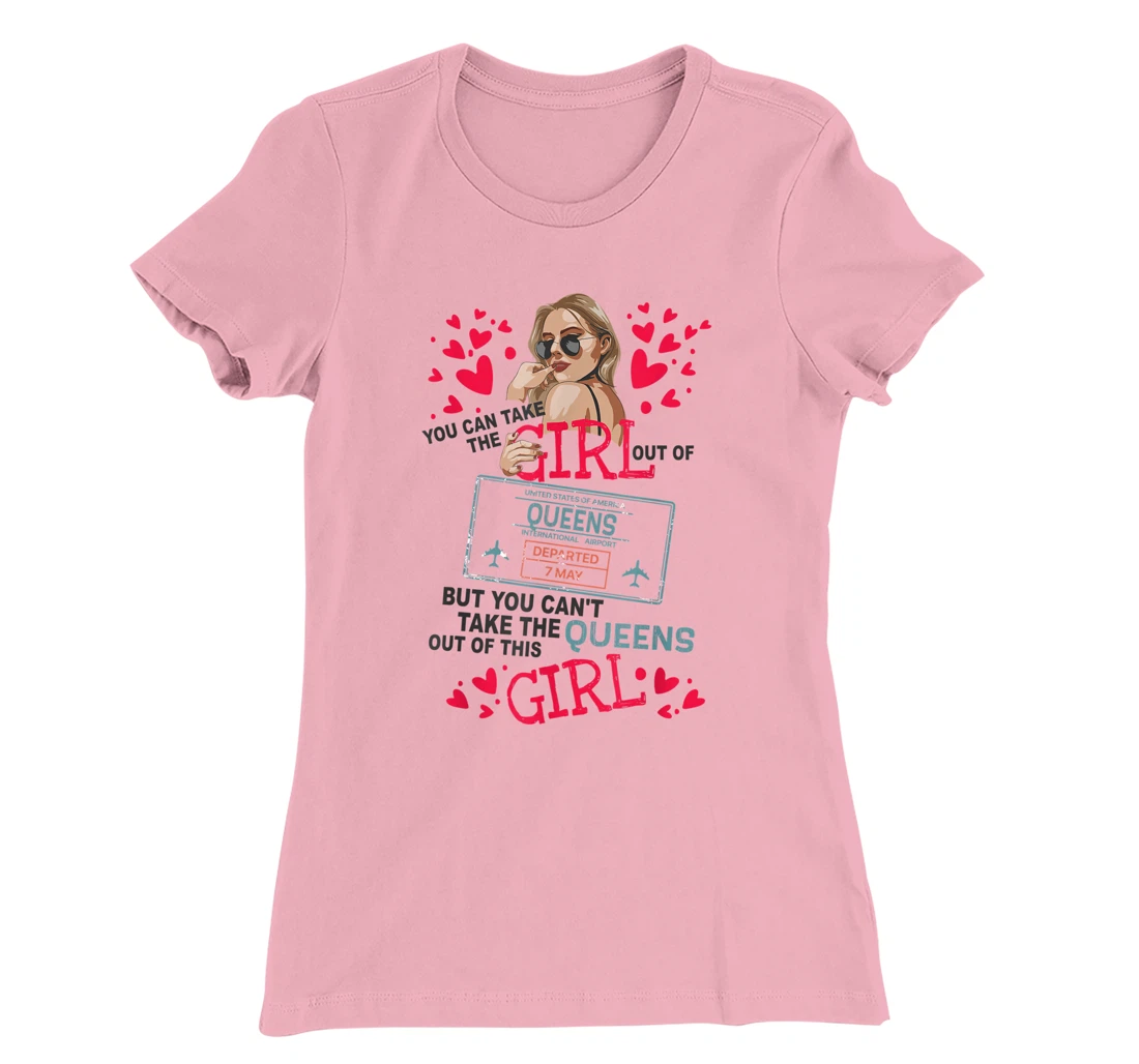 Womens Proud Queens Girl - Travel Queen From Queens New York T-Shirt, Kid T-Shirt and Women T-Shirt
