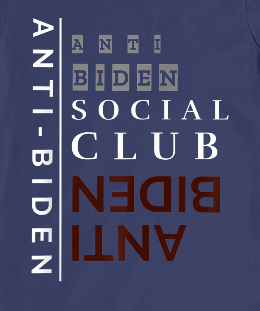 Anti-Biden Social Club T-Shirt, Women T-Shirt