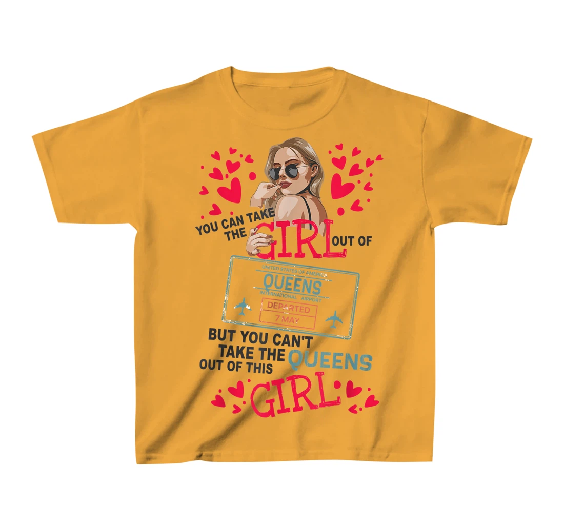 Womens Proud Queens Girl - Travel Queen From Queens New York T-Shirt, Kid T-Shirt and Women T-Shirt