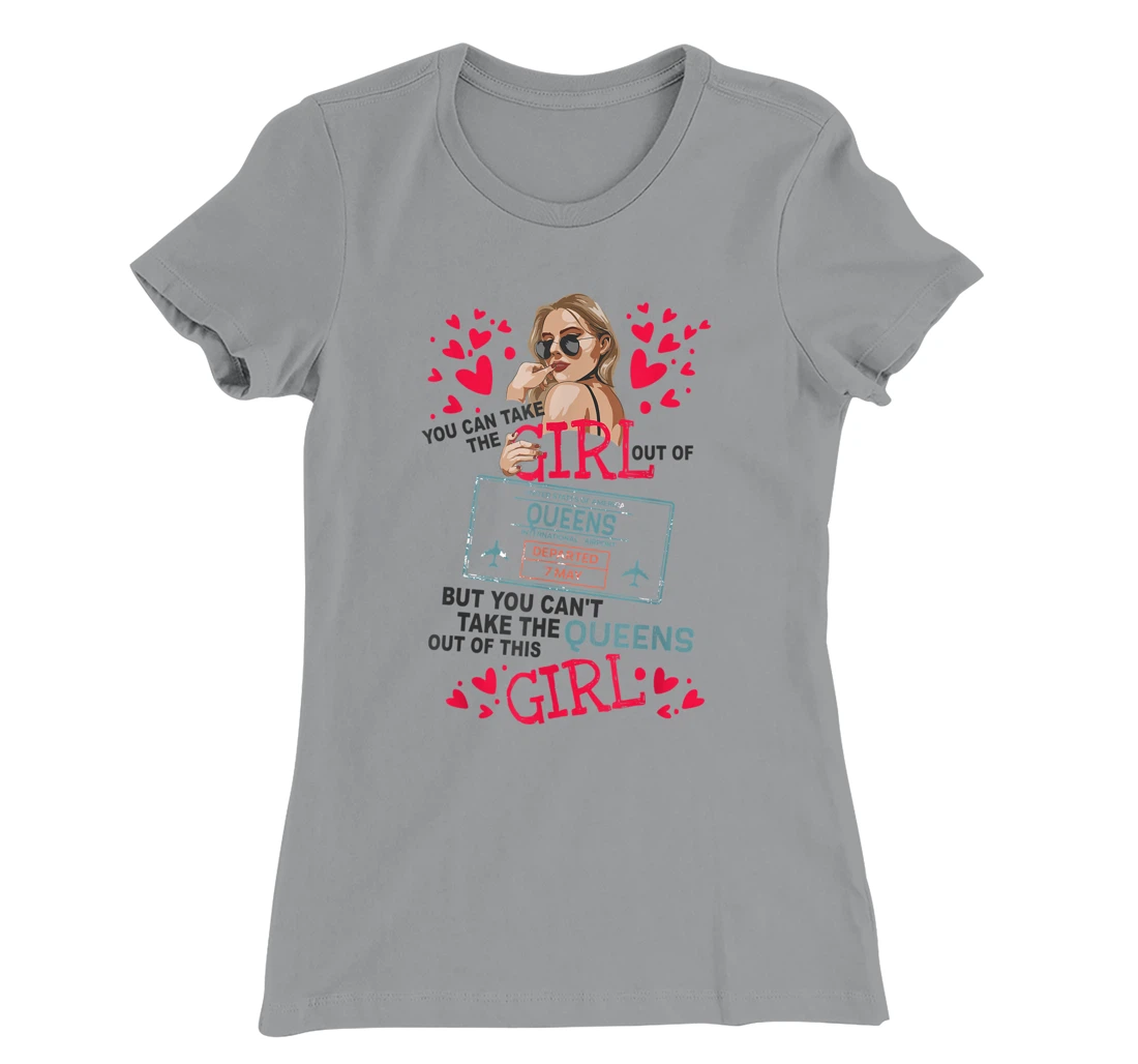 Womens Proud Queens Girl - Travel Queen From Queens New York T-Shirt, Kid T-Shirt and Women T-Shirt