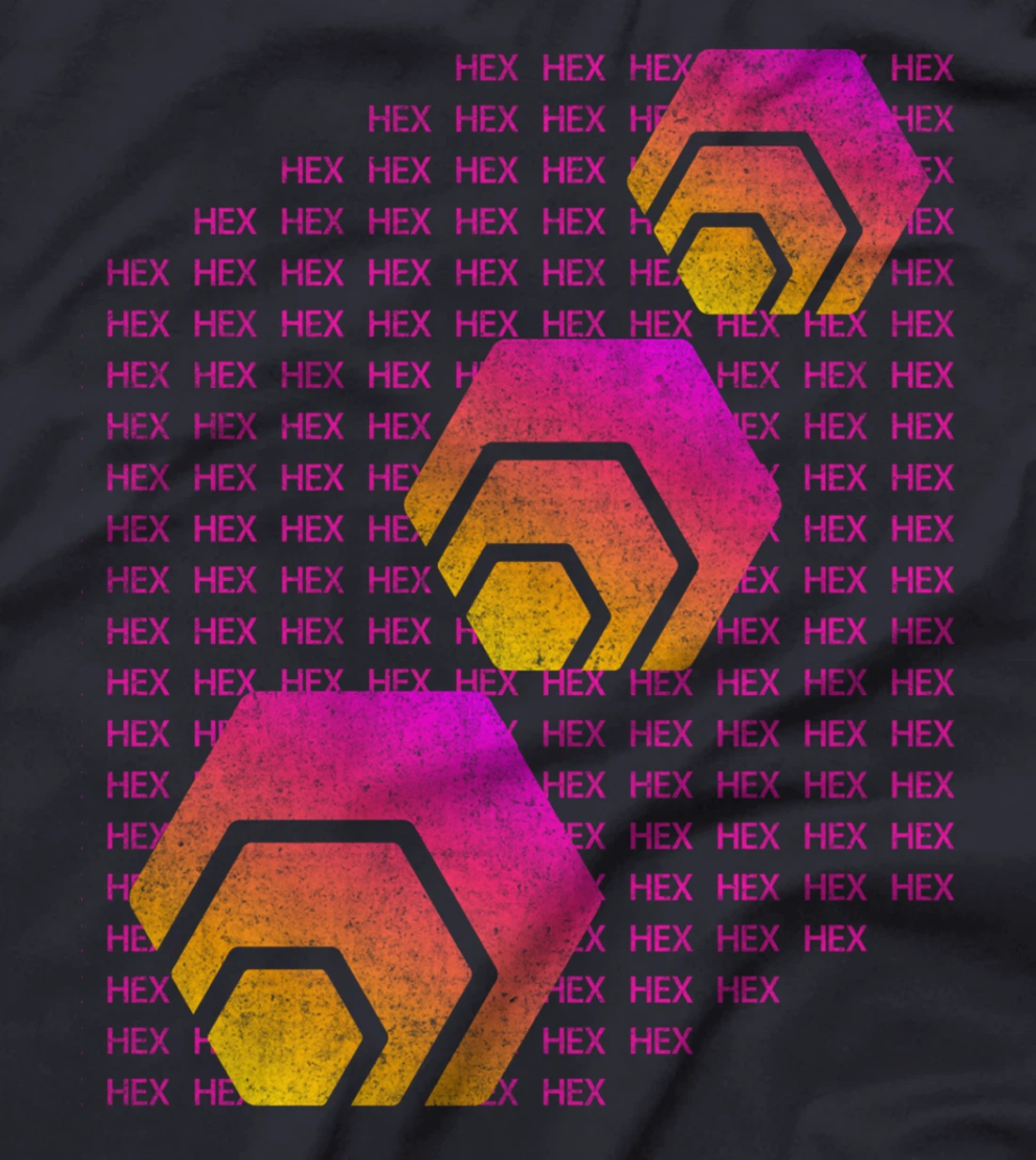 HEX Crypto Chart - Cryptocurrency Investing, Proud Hexican T-Shirt