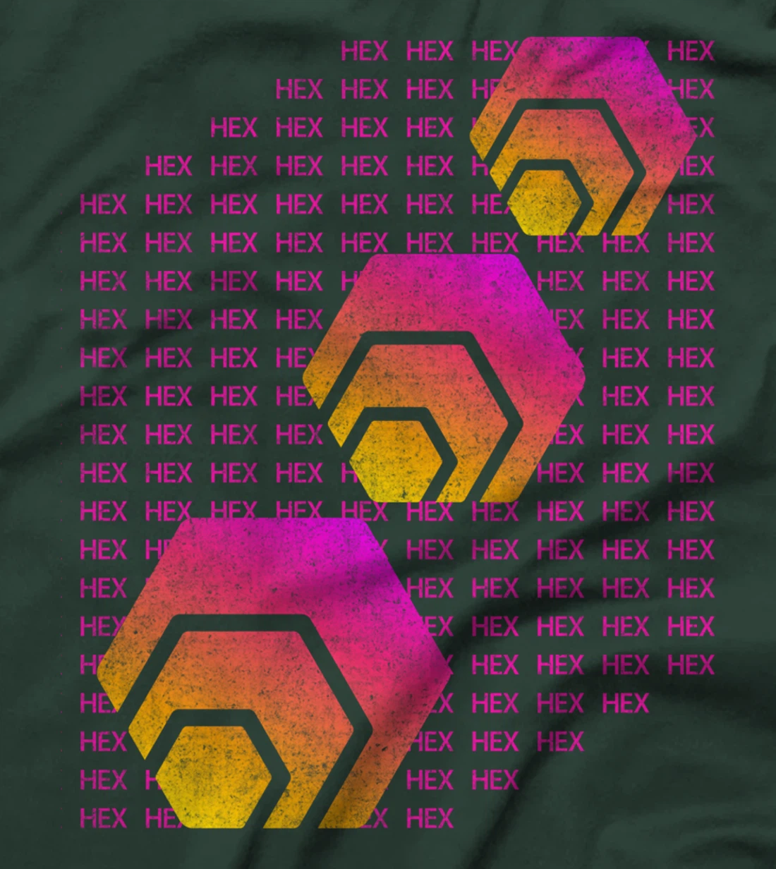 HEX Crypto Chart - Cryptocurrency Investing, Proud Hexican T-Shirt