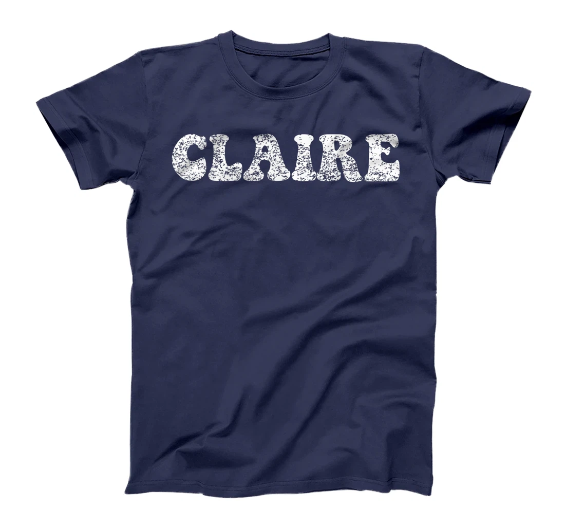 Distressed Grunge Worn Out Style Claire T-Shirt, Women T-Shirt