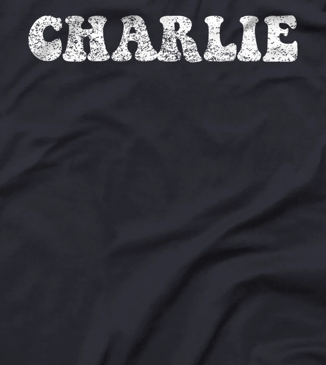 Distressed Grunge Worn Out Style Charlie T-Shirt