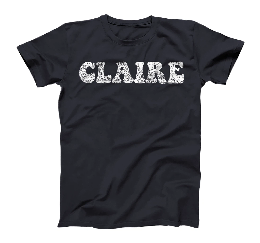 Distressed Grunge Worn Out Style Claire T-Shirt, Women T-Shirt