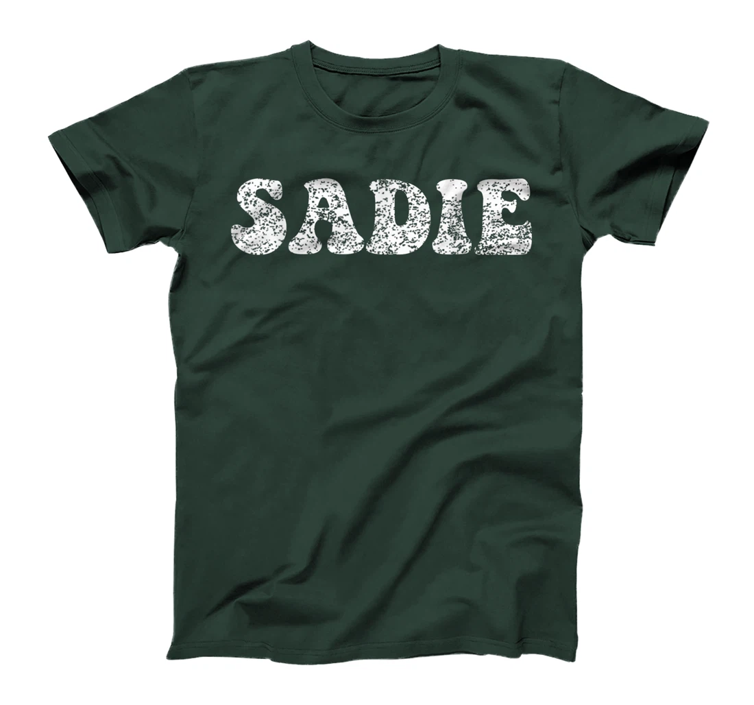 Distressed Grunge Worn Out Style Sadie T-Shirt, Women T-Shirt