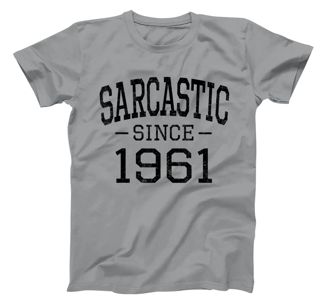 Womens Sarcastic Since 1961 Vintage Style Born in 1961 Birth Year T-Shirt, Women T-Shirt