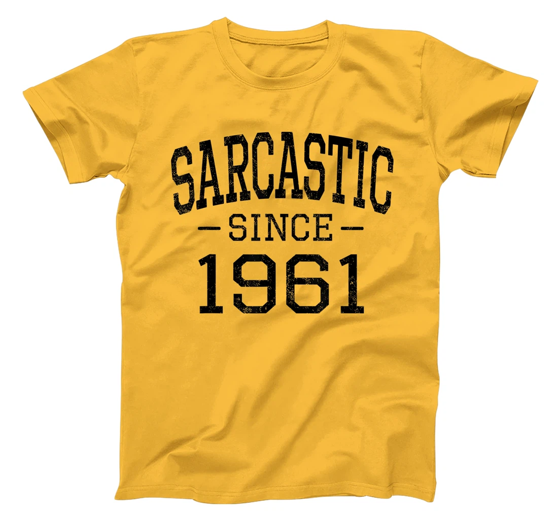 Womens Sarcastic Since 1961 Vintage Style Born in 1961 Birth Year T-Shirt, Women T-Shirt