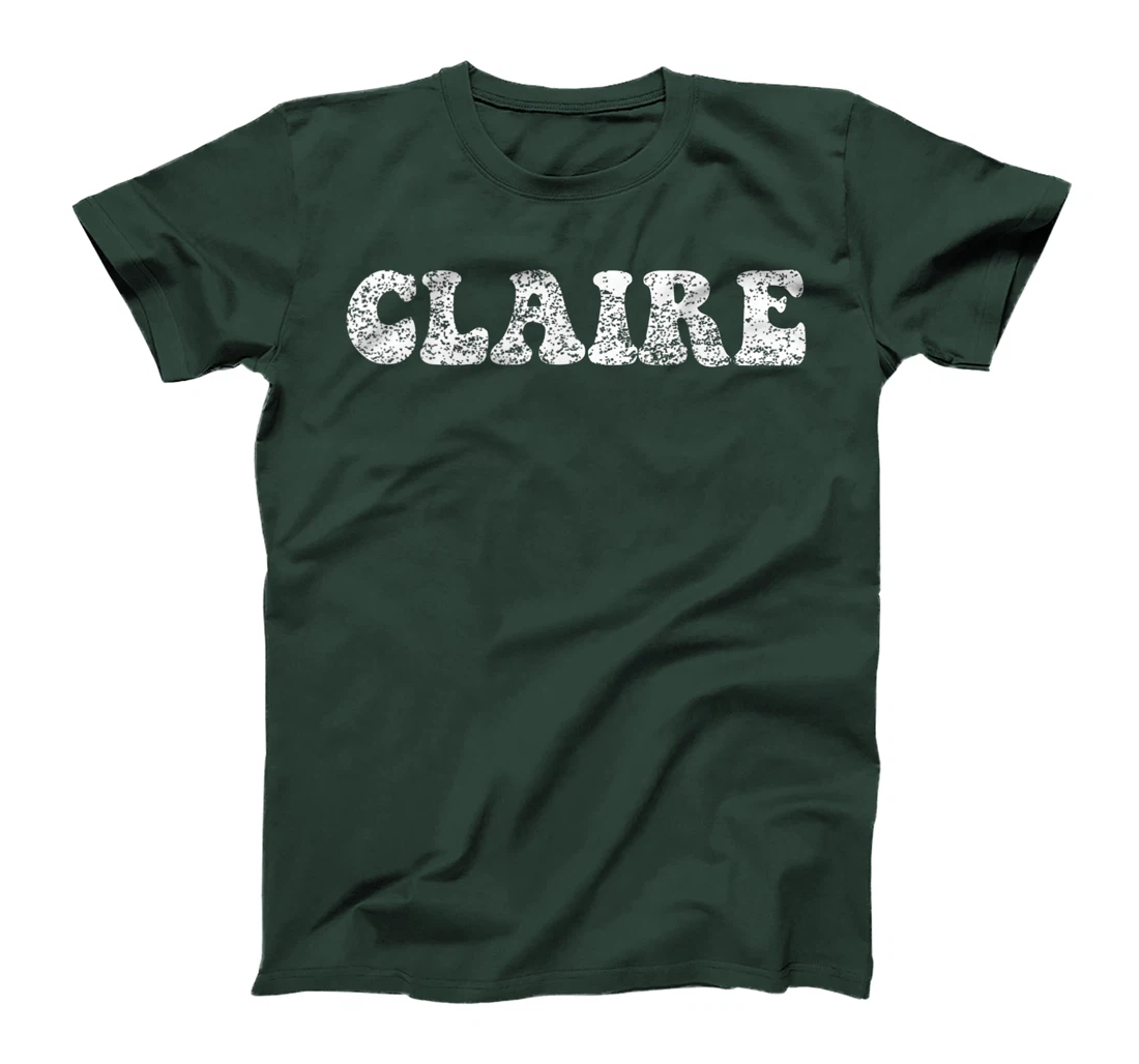 Distressed Grunge Worn Out Style Claire T-Shirt, Women T-Shirt