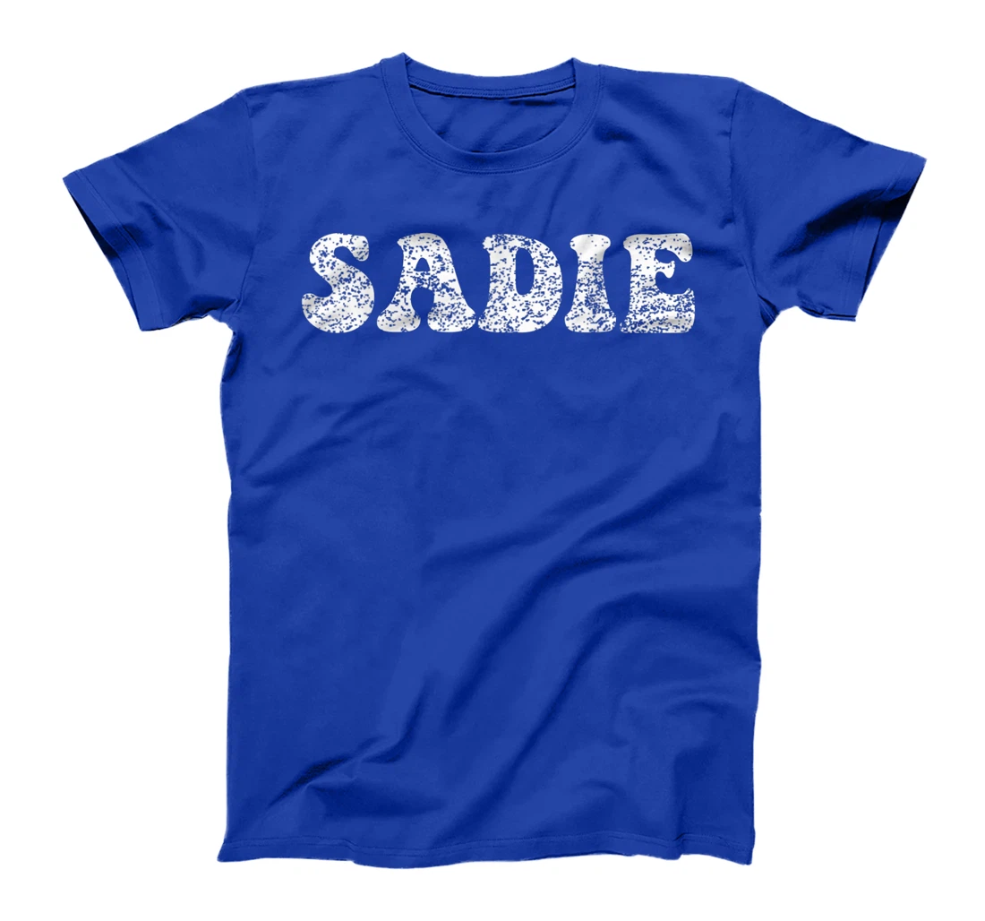 Distressed Grunge Worn Out Style Sadie T-Shirt, Women T-Shirt