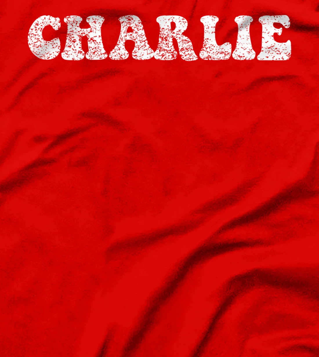 Distressed Grunge Worn Out Style Charlie T-Shirt