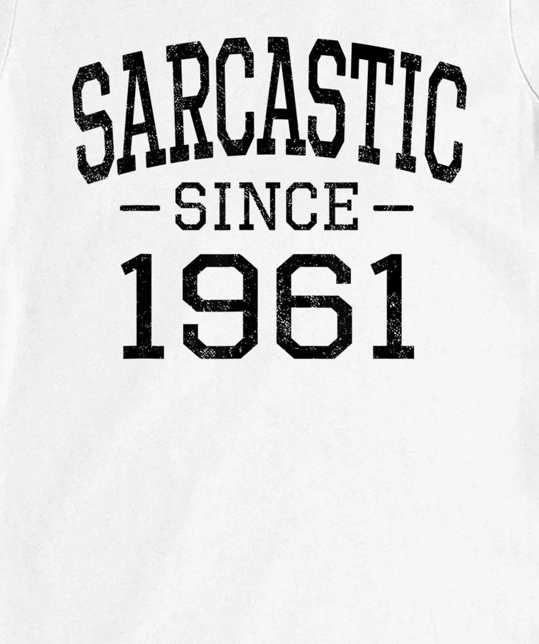 Womens Sarcastic Since 1961 Vintage Style Born in 1961 Birth Year T-Shirt, Women T-Shirt