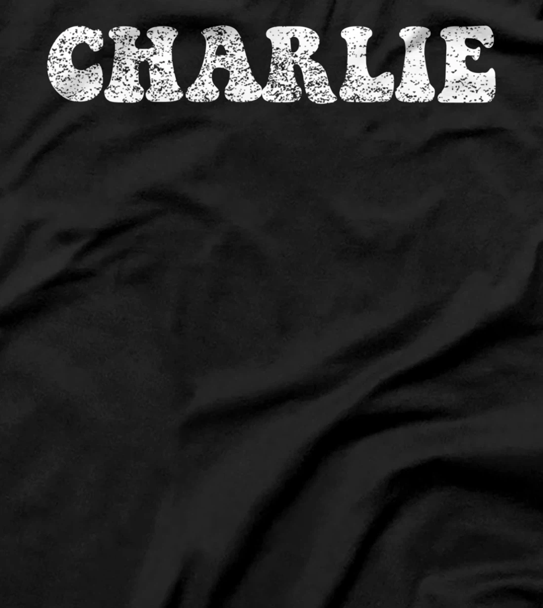 Distressed Grunge Worn Out Style Charlie T-Shirt
