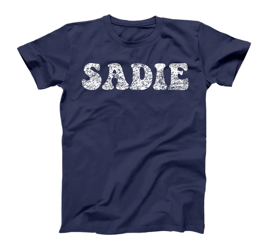 Distressed Grunge Worn Out Style Sadie T-Shirt, Women T-Shirt