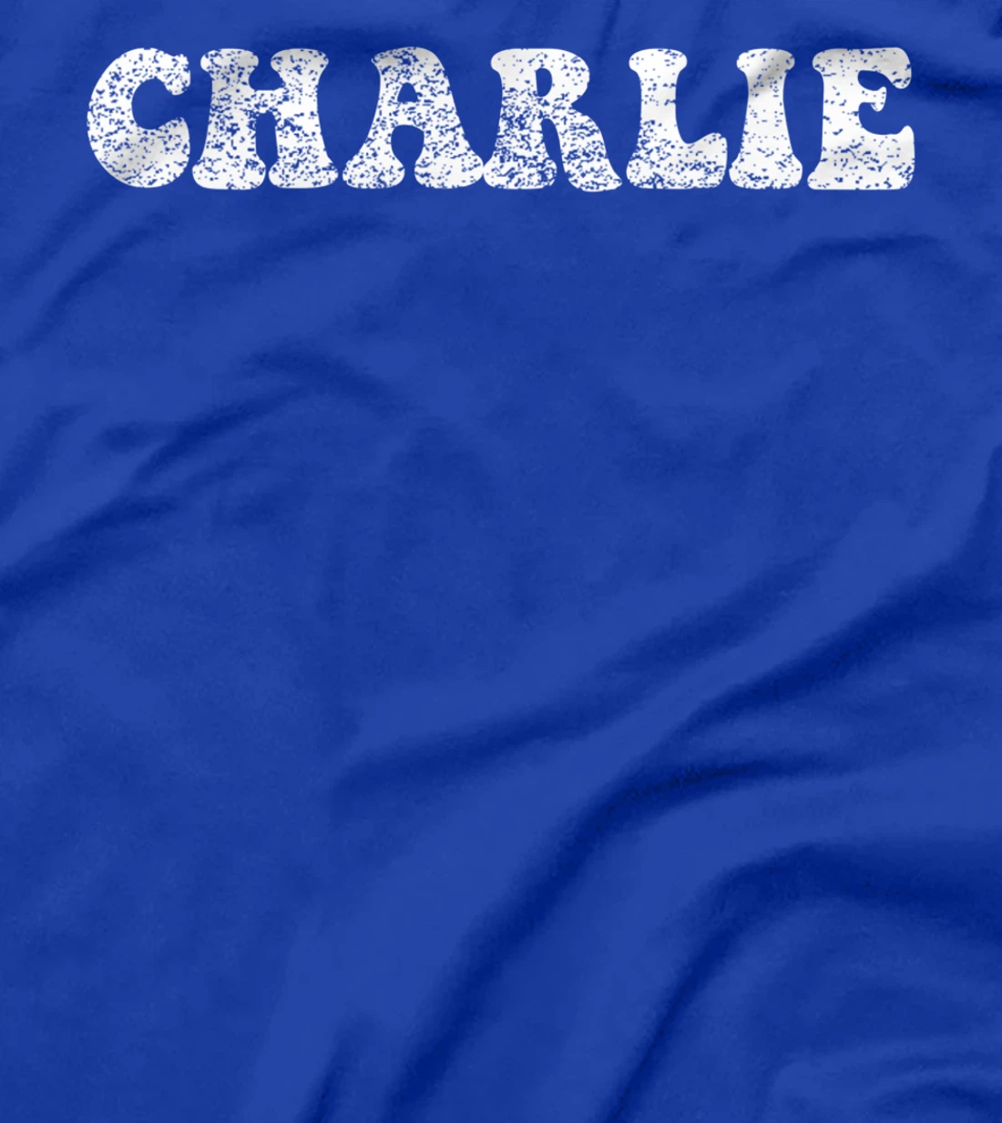Distressed Grunge Worn Out Style Charlie T-Shirt