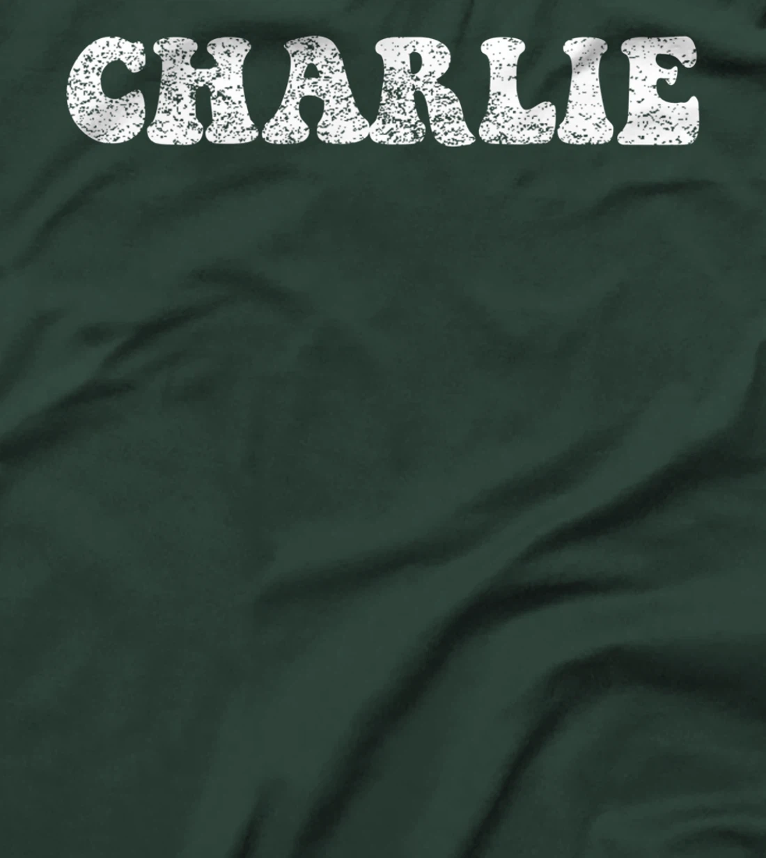 Distressed Grunge Worn Out Style Charlie T-Shirt