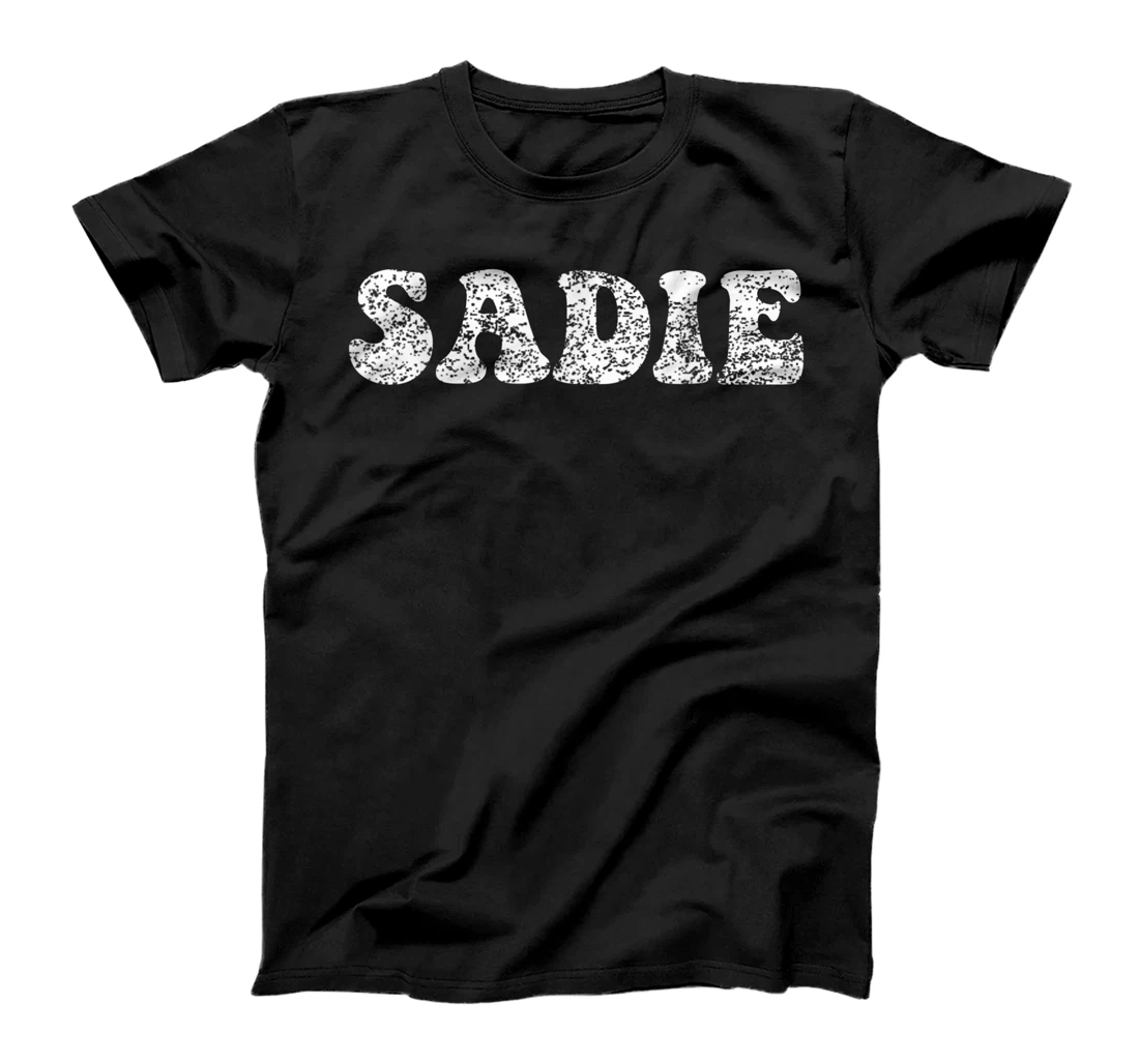 Distressed Grunge Worn Out Style Sadie T-Shirt, Women T-Shirt