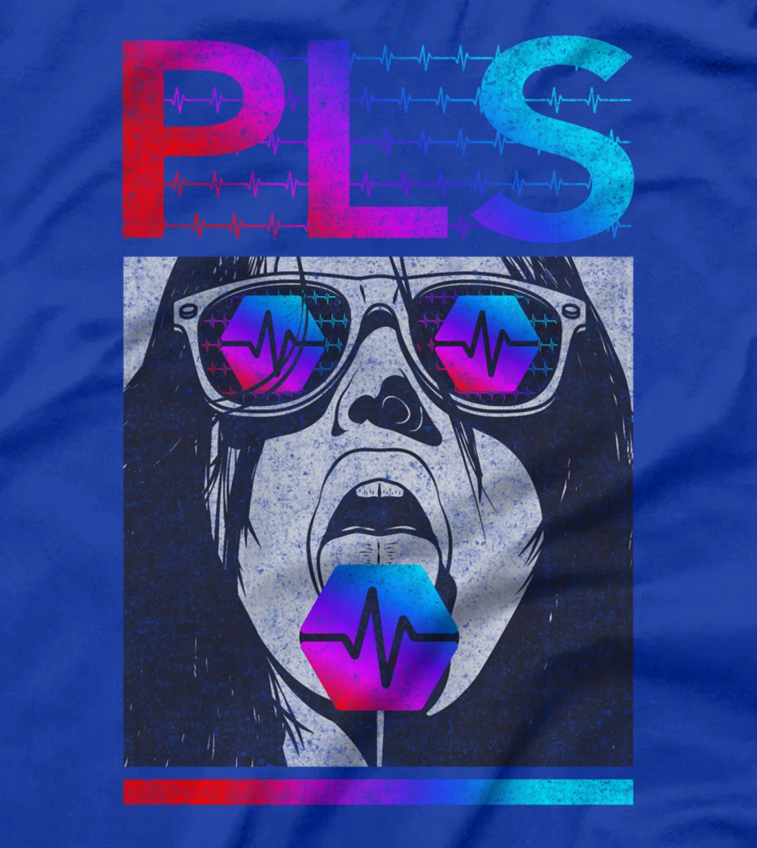 Hexicans Love PulseChain - Artistic Lollipop, HEX Investor T-Shirt