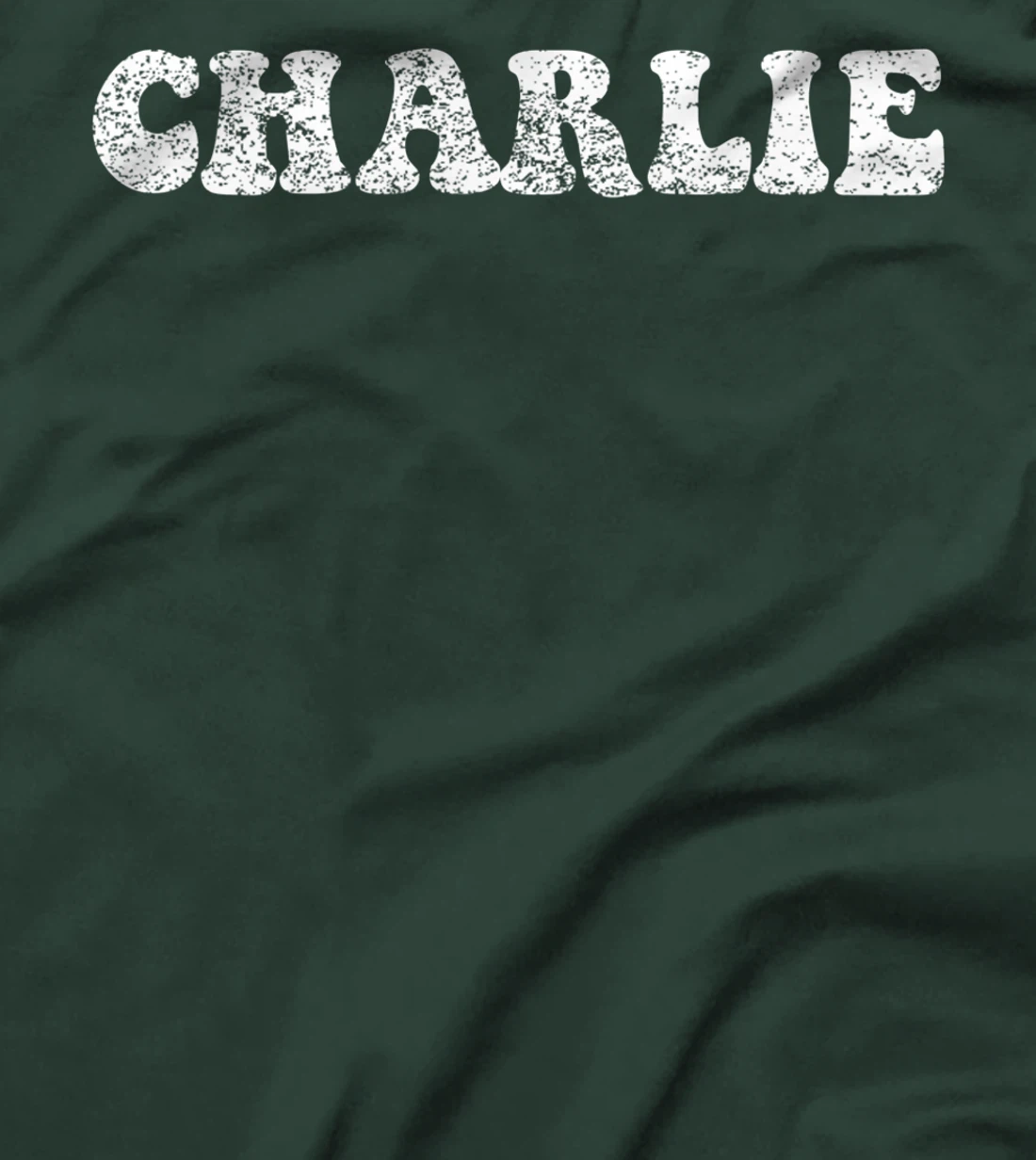 Distressed Grunge Worn Out Style Charlie T-Shirt