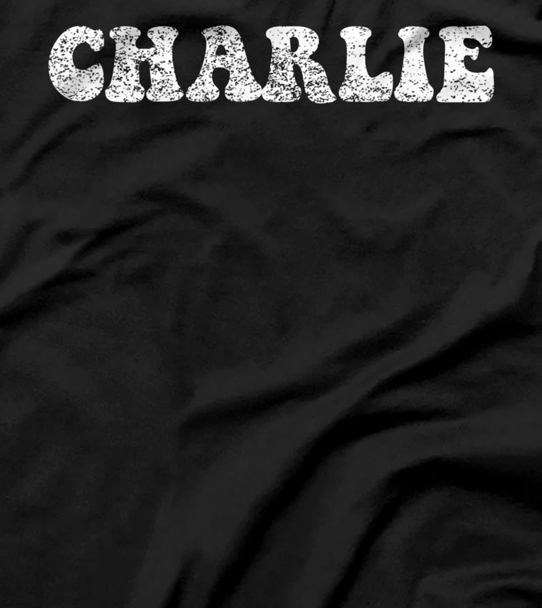 Distressed Grunge Worn Out Style Charlie T-Shirt