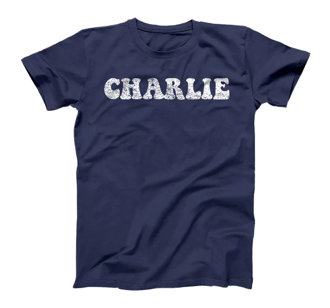 Distressed Grunge Worn Out Style Charlie T-Shirt