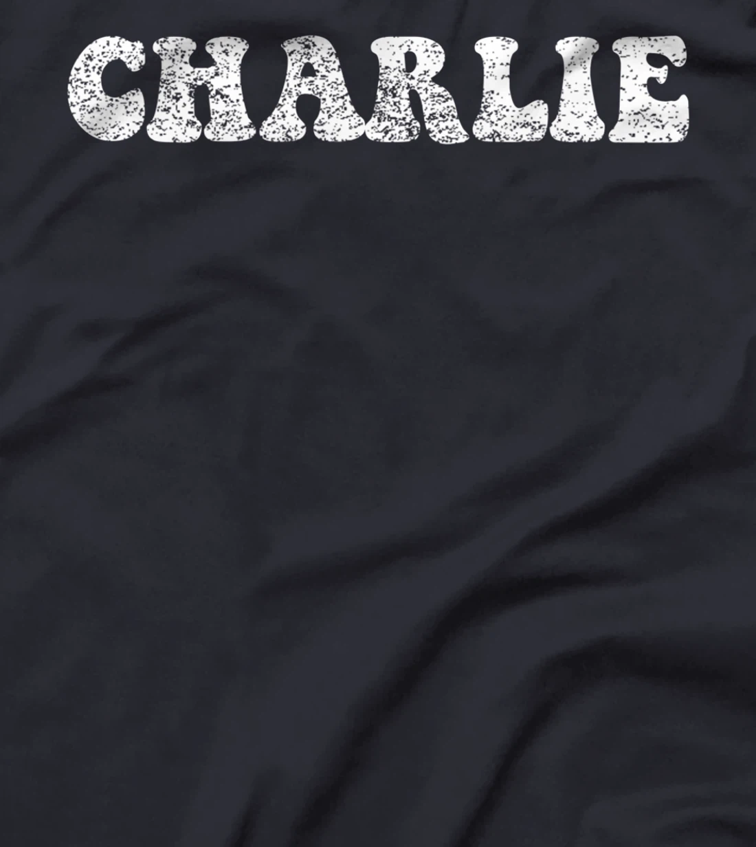 Distressed Grunge Worn Out Style Charlie T-Shirt