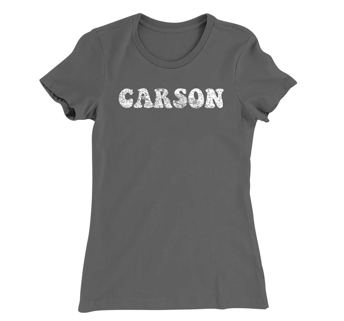 Distressed Grunge Worn Out Style Carson T-Shirt, Women T-Shirt