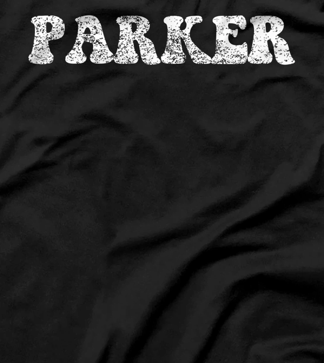 Distressed Grunge Worn Out Style Parker T-Shirt