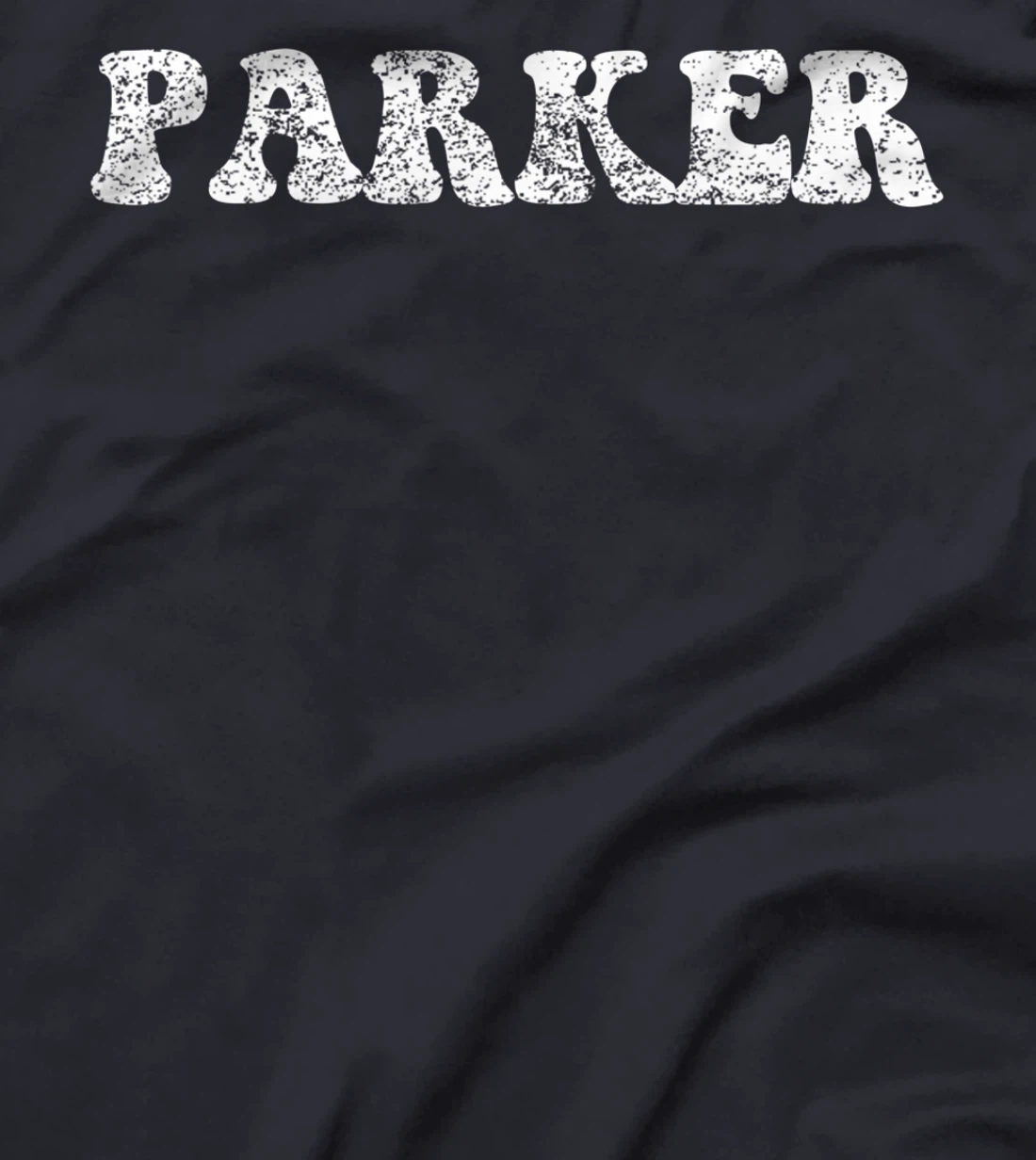 Distressed Grunge Worn Out Style Parker T-Shirt