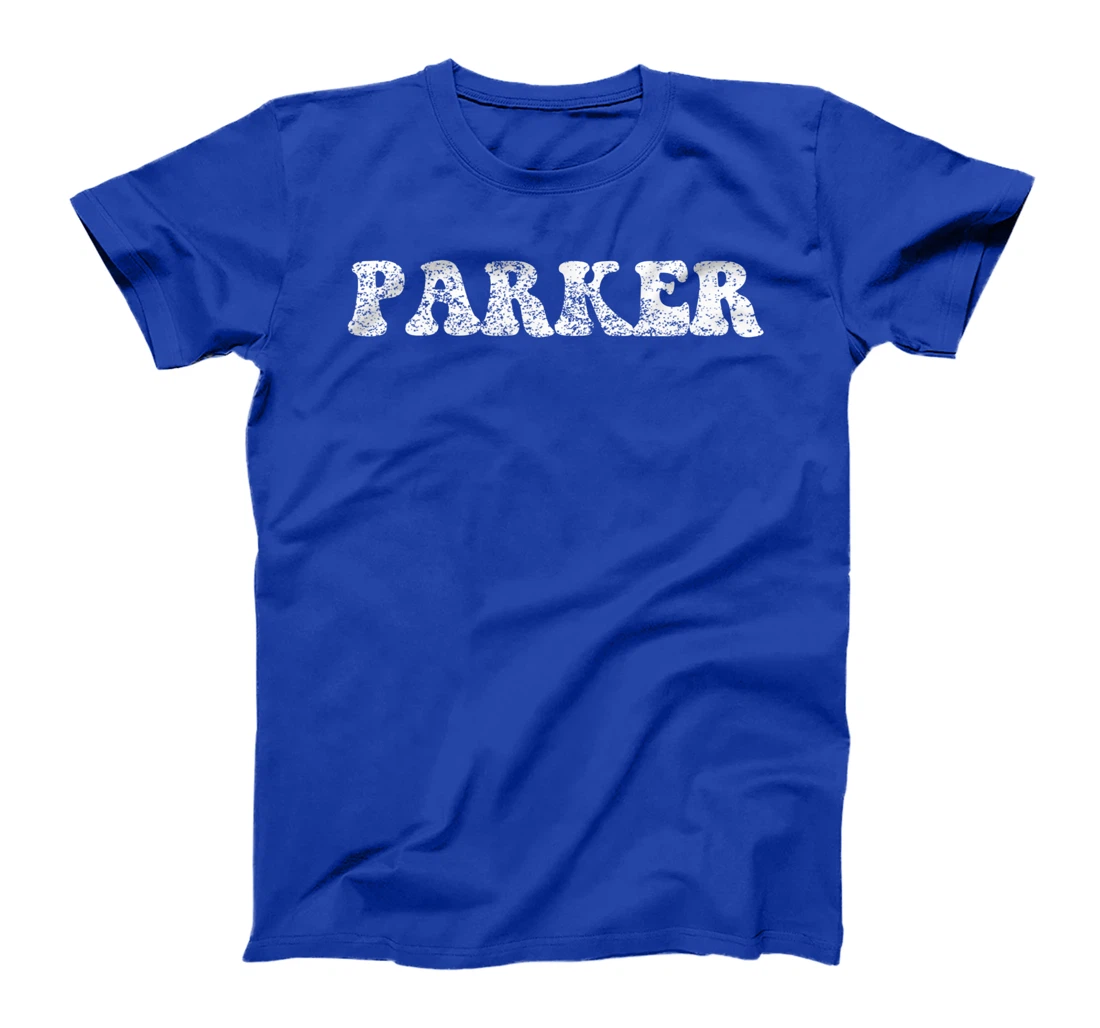 Distressed Grunge Worn Out Style Parker T-Shirt