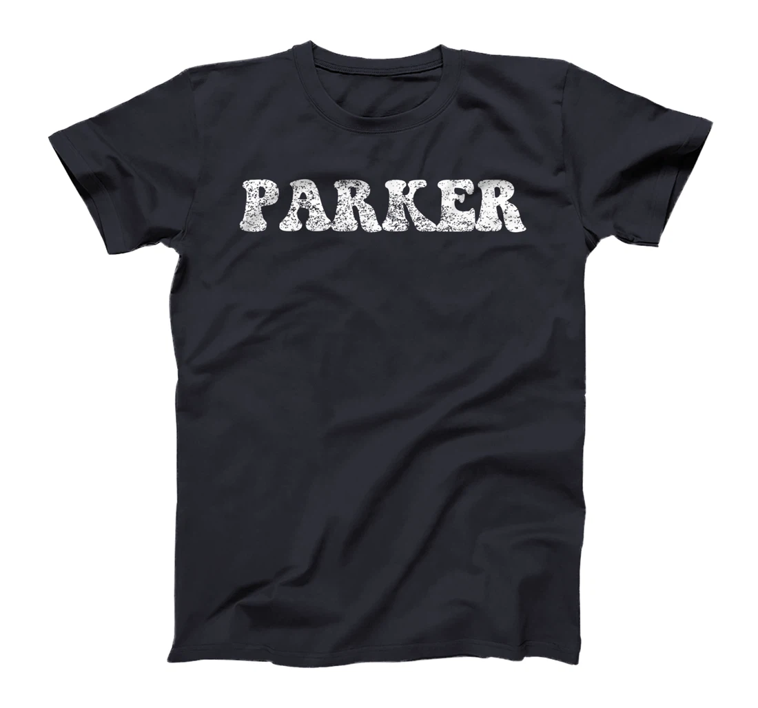 Distressed Grunge Worn Out Style Parker T-Shirt